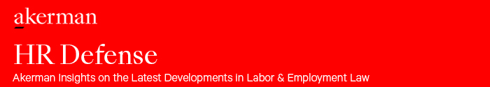 Akerman LLP - HR Defense