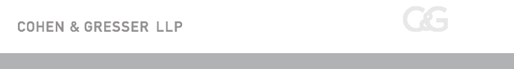 Cohen & Gresser LLP